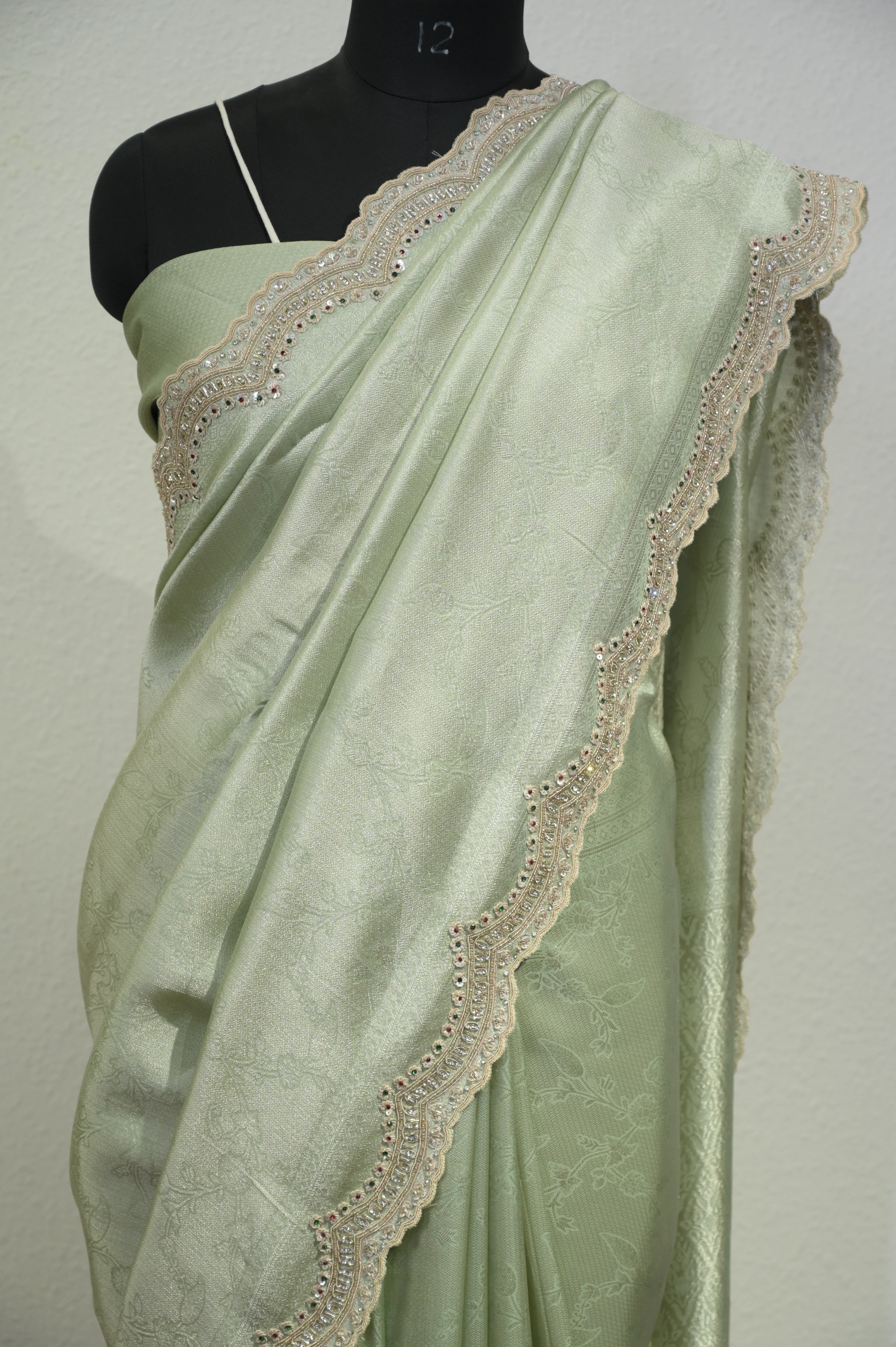Banarsi Embroidered Saree