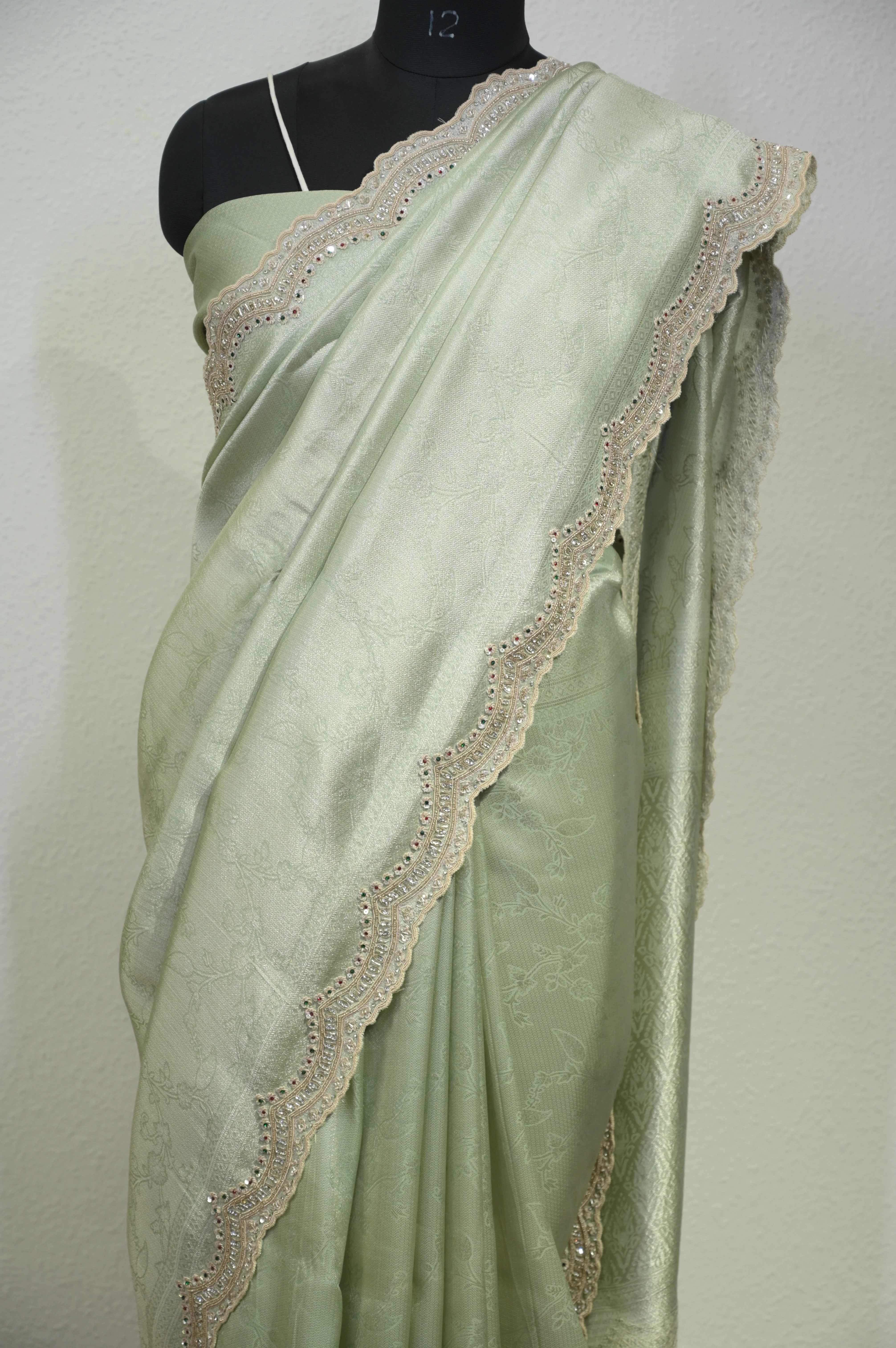 Banarsi Embroidered Saree