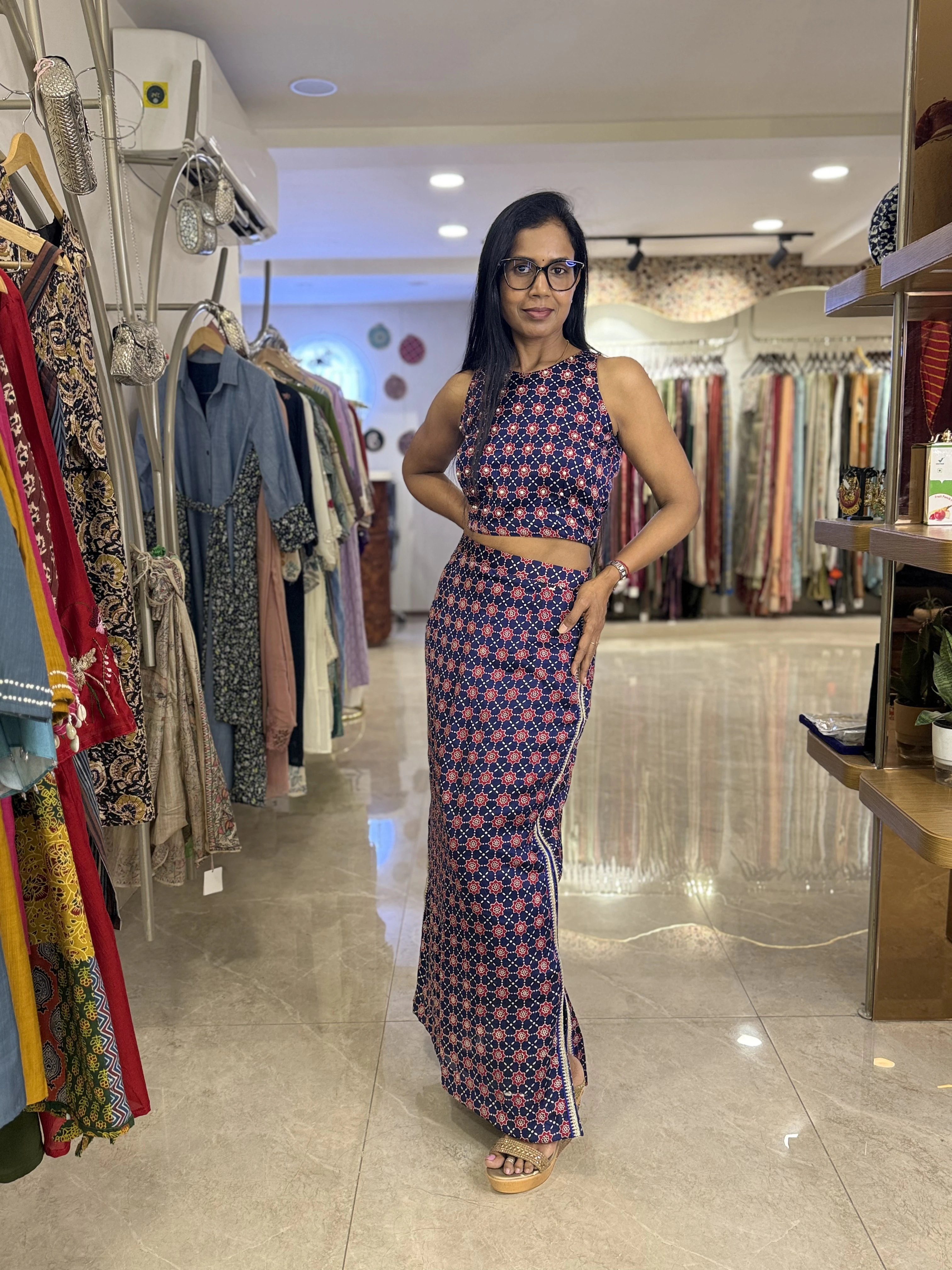 Indigo Modal Dress