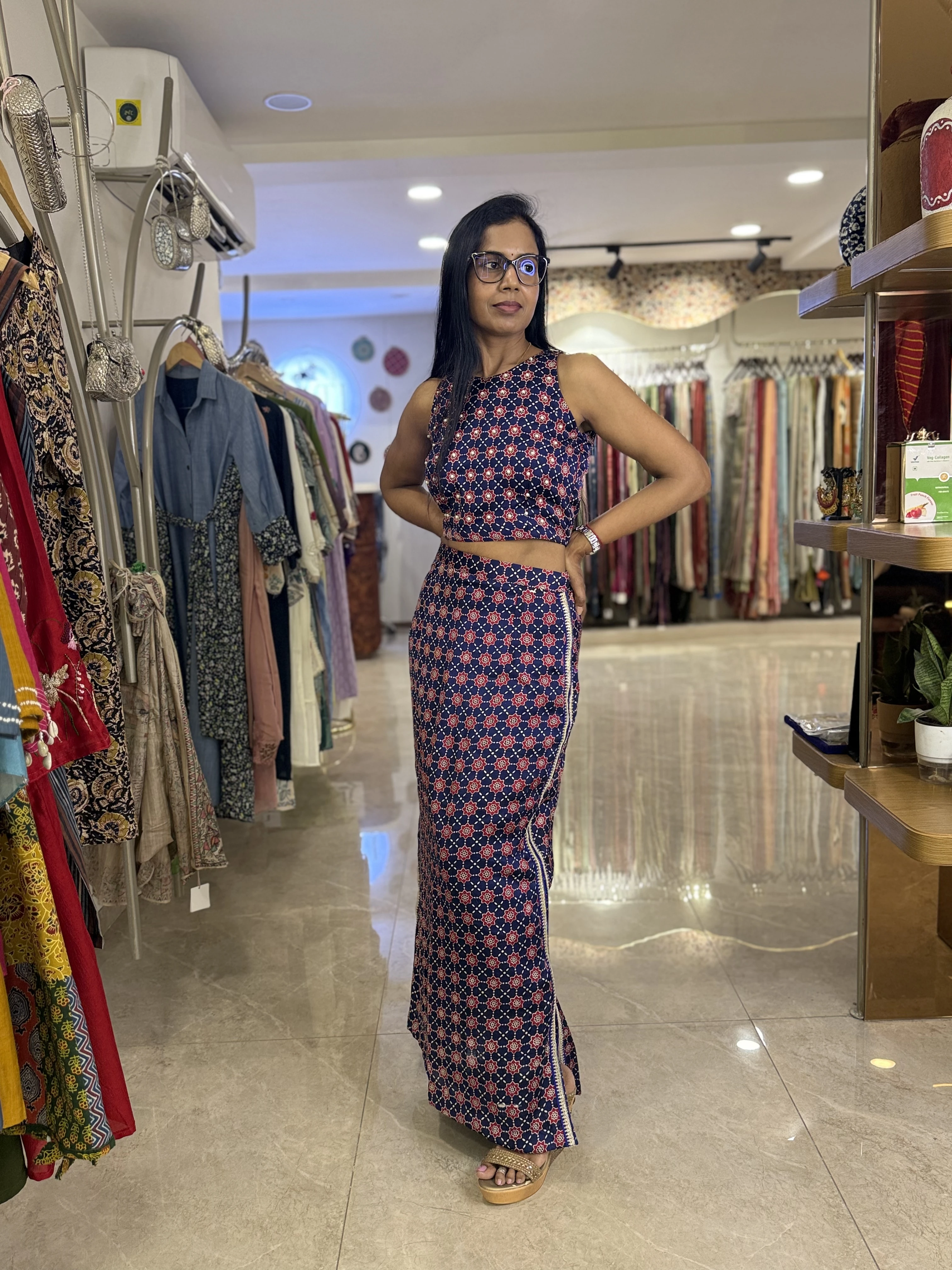 Indigo Modal Dress