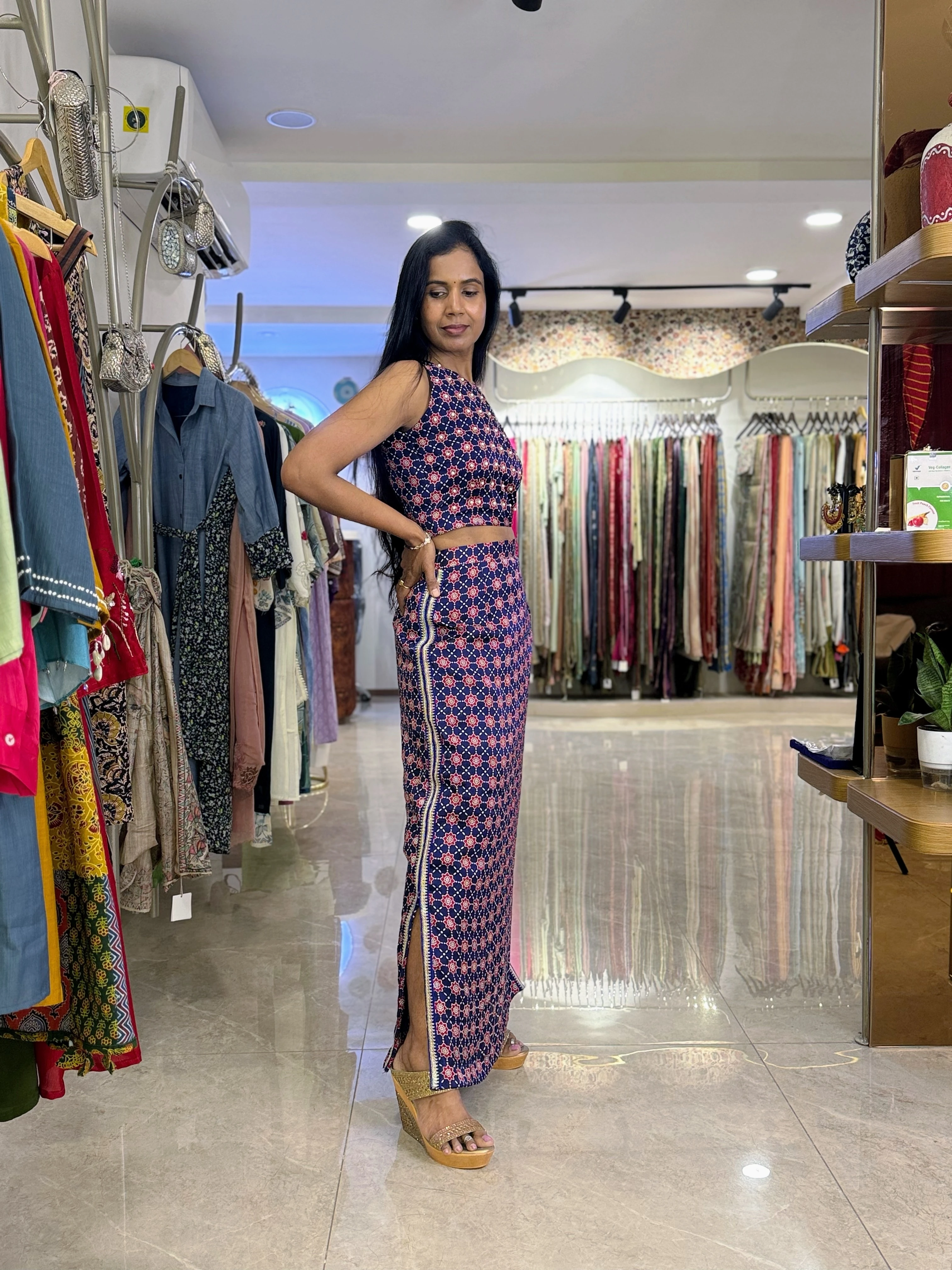 Indigo Modal Dress
