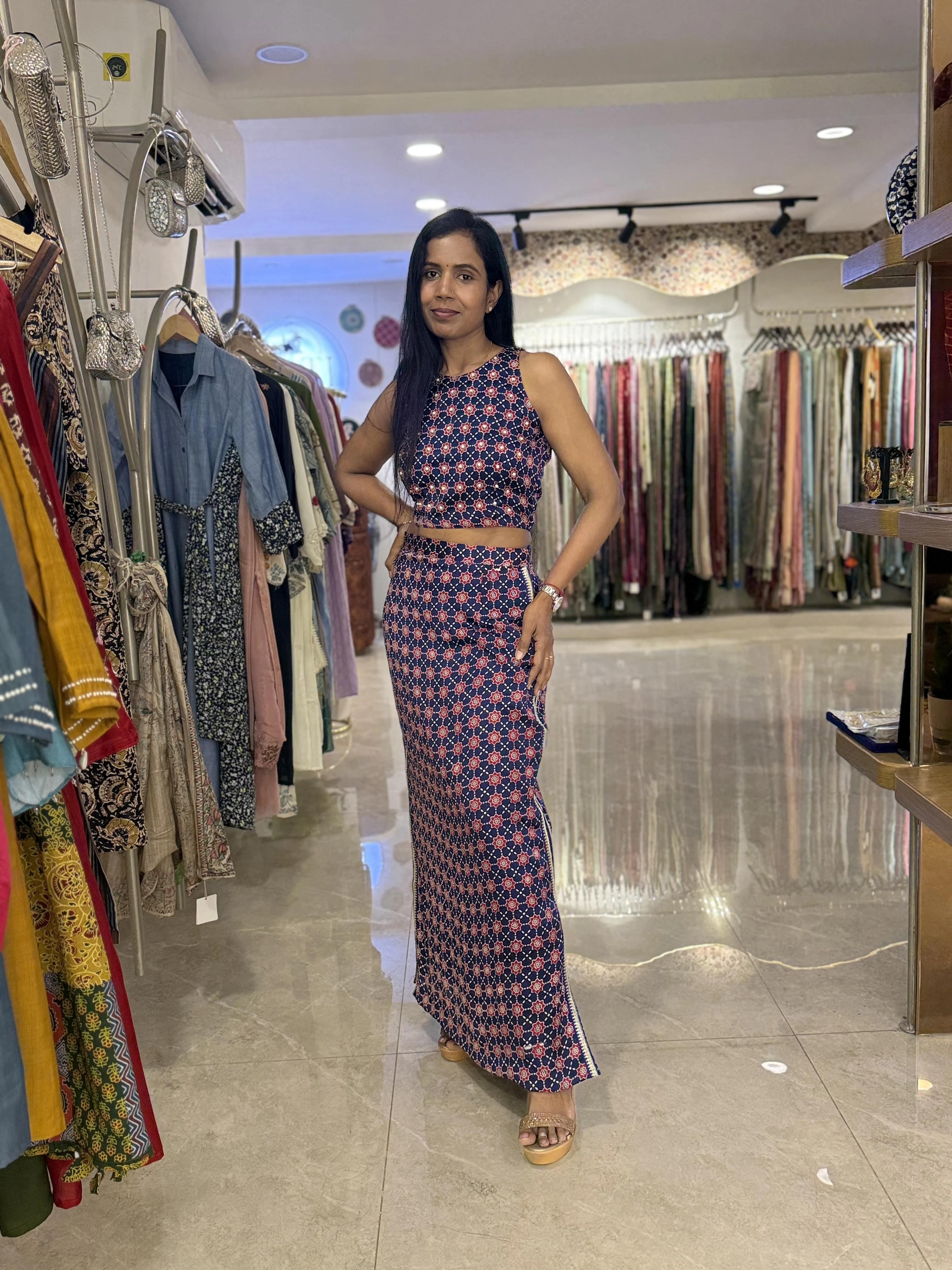Indigo Modal Dress